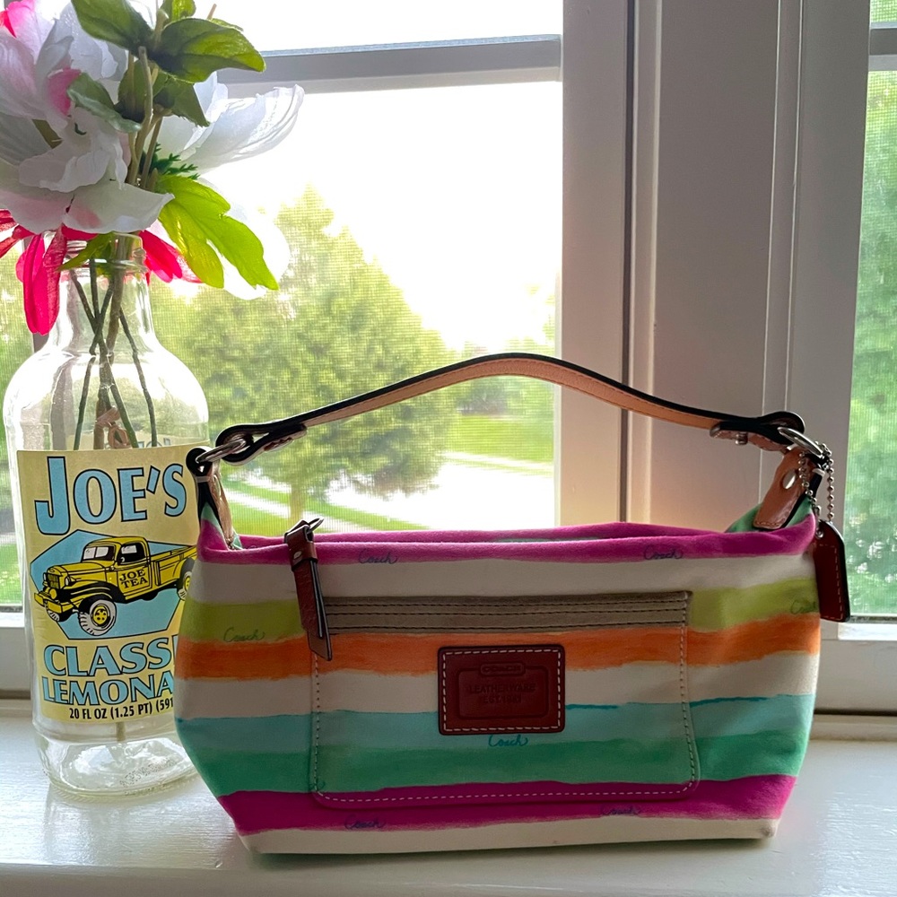 Multicolor Coach Purse